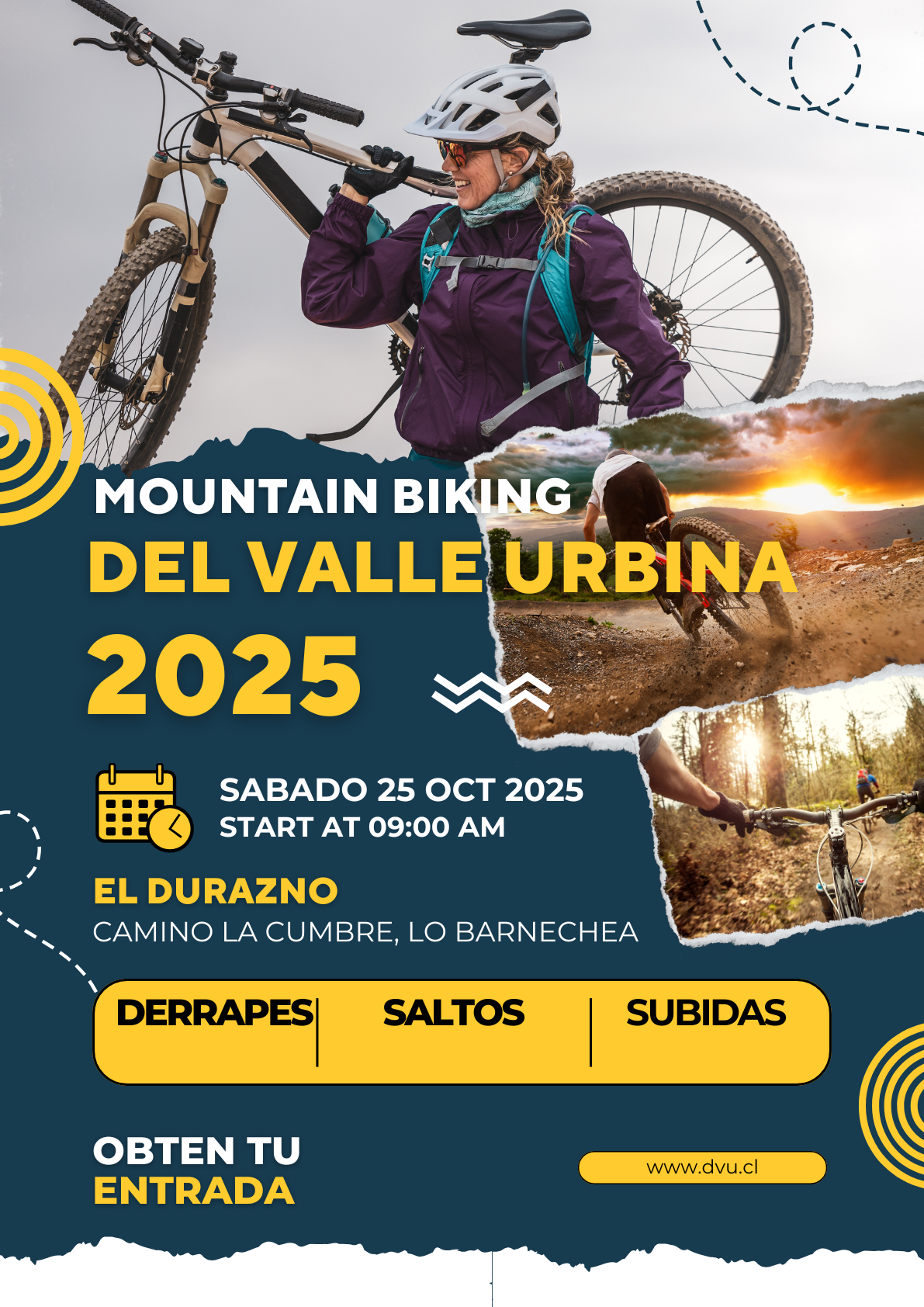Mountain Bike Del Valle Urbina
